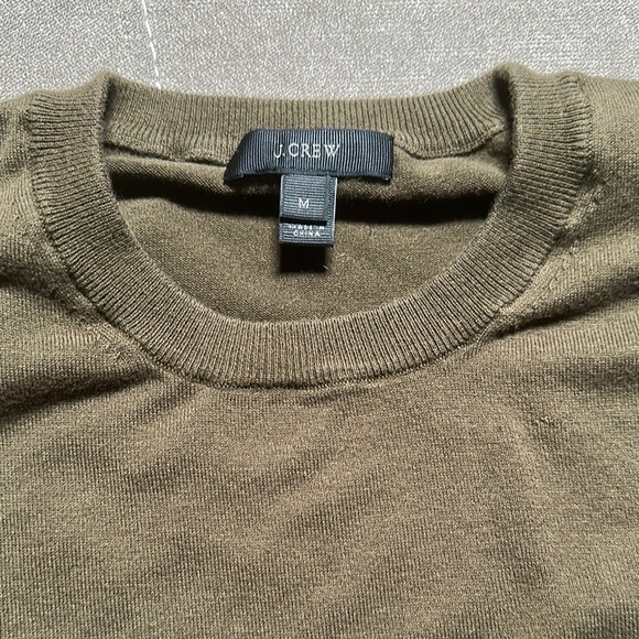 J. Crew Green Utility Jacket - Picture 9 of 9